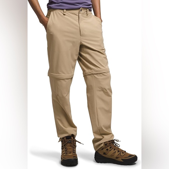 The North Face Other - The North Face Men's Khaki Cargo Pants convertible
